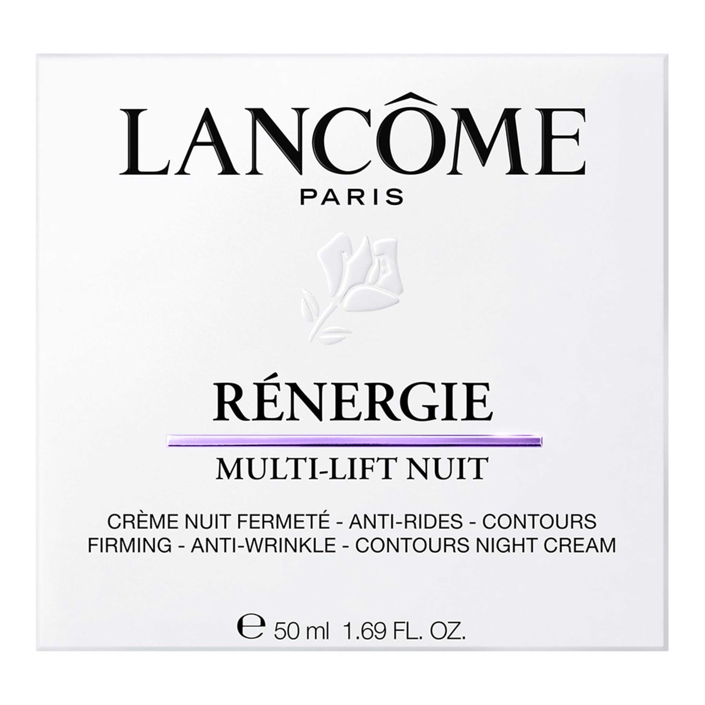 Lancôme Rénergie Multi-Lift Face And Neck Night Cream - Firming - Anti-Wrinkle & Contour - Smoother & More Youthful Skin by Morning - Powered by Multi-Tension technology - 50ml