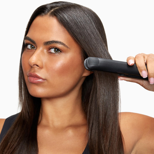 CLOUD NINE The Touch Iron Hair Straightener | Variable Temperature Control Quick Heat Touch Technology Ceramic Floating Plates Spring Flex Styling | Perfect for Smooth Sleek Results