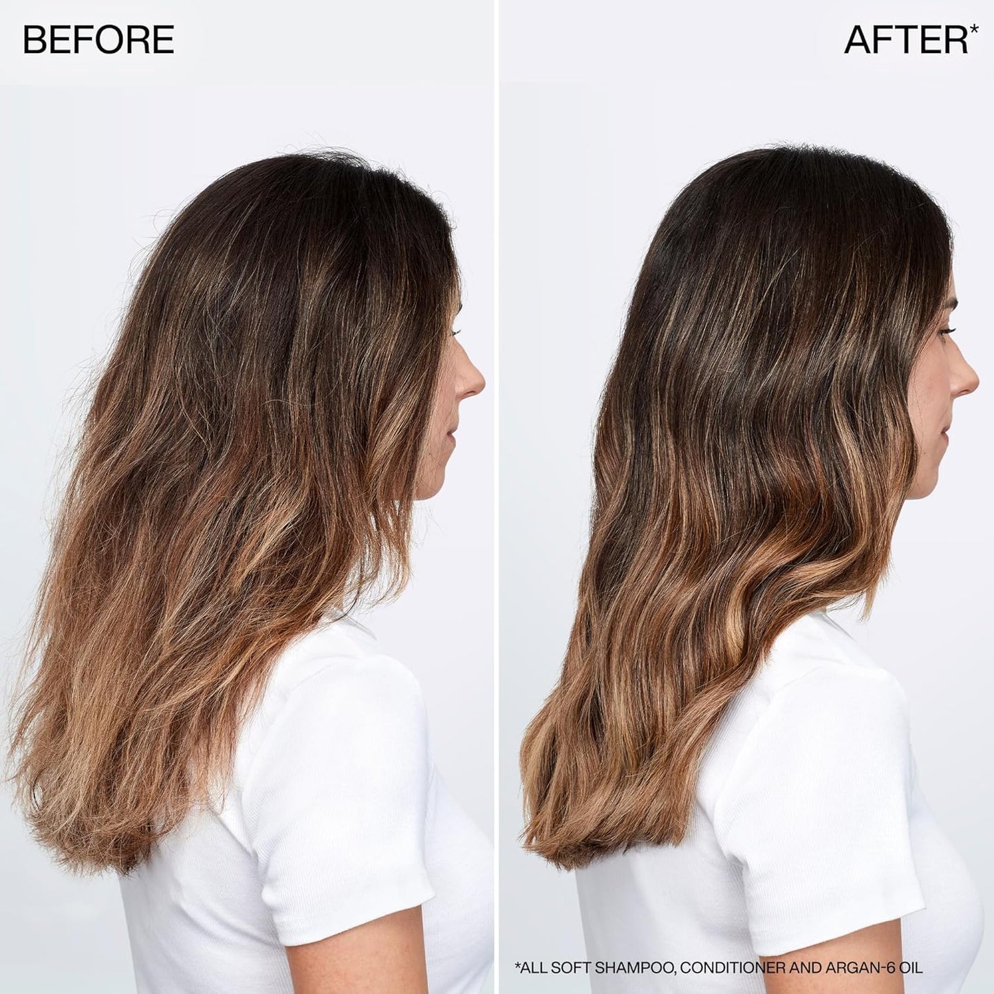 Redken All Soft Conditioner | Deeply Conditions and Hydrates | Softens, Smooths, and Adds Shine | Safe for Color-Treated Hair | Nourishing Shampoo for Dry Hair | With Argan Oil